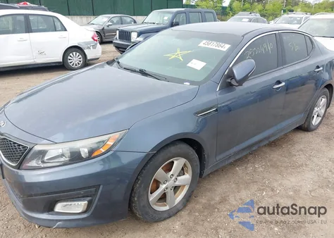 2015 Kia Optima Lx from USA, damaged, VIN 5XXGM4A77FG424188
